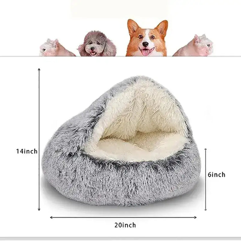 Cama macia para animais